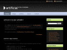 Preview artificial - FREE HTML CSS JavaScript Template