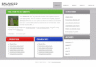 Preview balanced - FREE HTML CSS JavaScript Template
