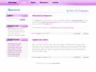 Preview blossoms - FREE HTML CSS JavaScript Template