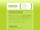 Preview neonix - FREE HTML CSS JavaScript Template