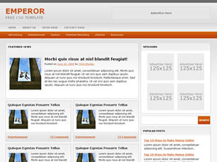 Preview emperor - FREE HTML CSS JavaScript Template