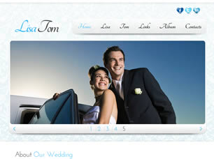 Preview lisa tom - FREE HTML CSS JavaScript Template