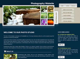 Preview photo studio - FREE HTML CSS JavaScript Template