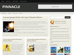 Preview pinnacle - FREE HTML CSS JavaScript Template