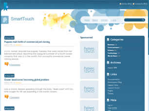 Preview smarttouch - FREE HTML CSS JavaScript Template